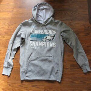 Philadelphia Eagles NFL Nike Hoodie NFC Conference Champs Super Bowl LVII Size S